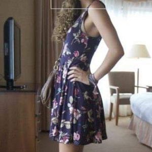 Free people purple floral dress